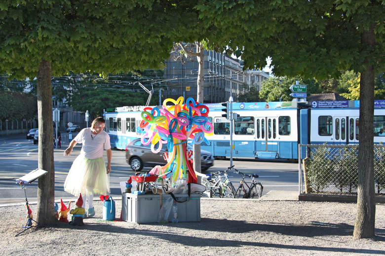 Gesche Cordes, Ein Sommertag in Zürich