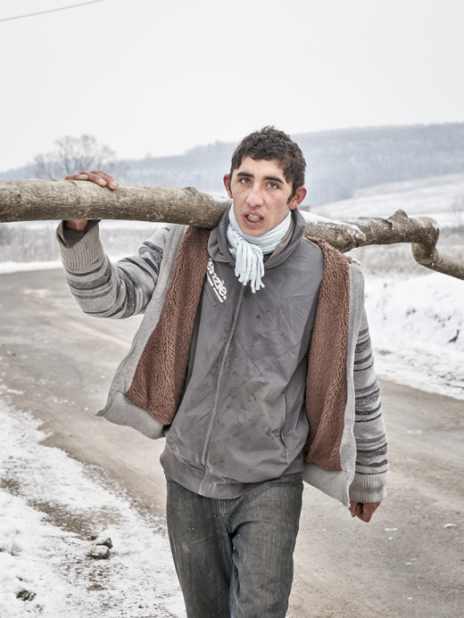 Peter Elvin, aus der Serie "Dorf an der Grenze / Roma in Nordungarn"